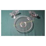 Imperial Glass Candlewick Double Candle Holder