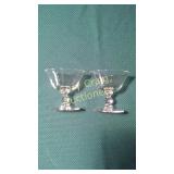 Set of 7, 3 1/2" Candlewick Stemware