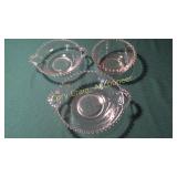 3 Candlewick Bowls