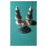 Sterling Weighted Salt and Pepper, Dinner Bell
