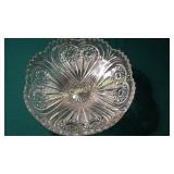 Large Pressed Glass Bowl