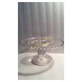 Glass Cake Plate