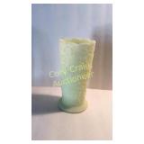 Fenton Vase Yellow Stain