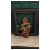 Old Frame and Lamp Holder