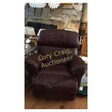 Leather Rocker Recliner