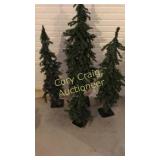Set of 4 Trees