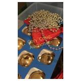 Misc Ornaments, Bows, Beaded Garland