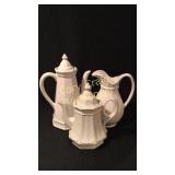 2 Coffee Pots & 1 Pitcher