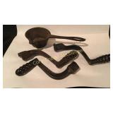 Cast Iron Handles, Small Cast Iron Pouring Pot