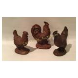 2 Chickens and 1 Rooster, Red Mill Mfg.