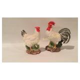 Lefton Hen and Rooster