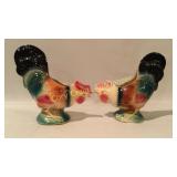 Pair with of Chicken Vases