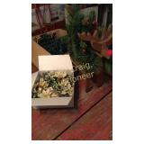 Christmas lights & Raindeer & Candle Ring