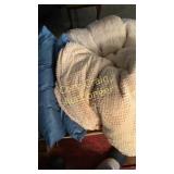 2 Chenille Spreads and Pillows