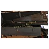 Metal Tool Box w/saw