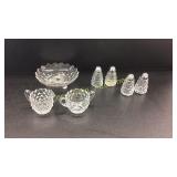 American Fostoria Seven pieces