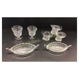 American Fostoria Seven pieces