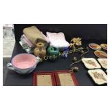 Washcloths, Four Sets of Mini plates, Apples of