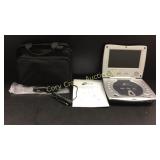 GoTech Portable DVD player case and car charger