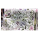 Full sized Floral Quilt