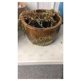 Ceramic planter heavy