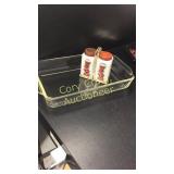 Fire King Baking dish, Knife sets, Pyrex baking