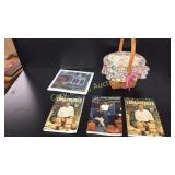 Longaberger Basket and Books