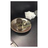 Clear salad plates, Bakingware, Primitive h