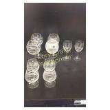 Mikasa Wine Glasses and Bourbon Glasses, 2 Wine