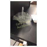 Clear basket and Casserole dish