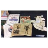 Nov & Dec 1918 Over Here Magazines and Cloth Bags