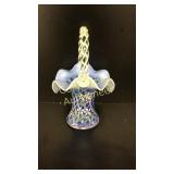 Fenton Basket Hand Painted