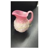 Fenton Rosalene Water Lily Pitcher signed