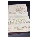 First National Calendars of Menard County years
