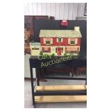 Metal Dollhouse complete with accessories