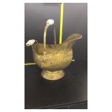 Brass decorative bucket