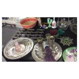 Miniature Fenton Pink Iridescent Bell, Some