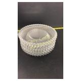 Twelve Candlewick plates