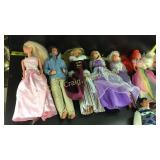 Box of Assorted Barbie Dolls