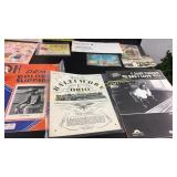 Vintage Sheet music, post cards and misc vintage