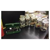 Vintage A and P soda bottle, Five bottles full o