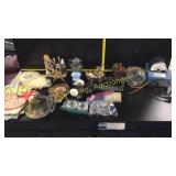 Tumbling Barrel, Glass Duck, Marble Ash Tray, Hot