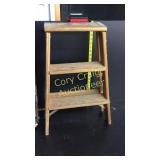 Fire Storm Screw Feeder and Small Step Ladder