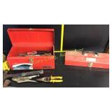 2 Tool Boxes With Misc Tools