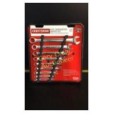 Craftsman 9 PC Combination Wrench Set 1/4-3/4"