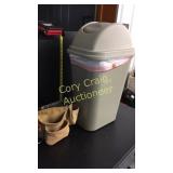Tool Belt and Trash Can