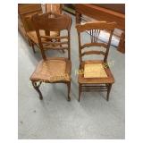 Antique Cane Bottom Chairs