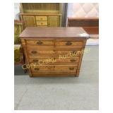Chest With Marble top Drawers Are Dove Tail