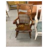 Walnut Rocking Chair