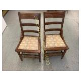 Antique Walnut Chairs